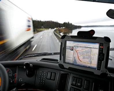 GPS App Optimized for Truck Drivers